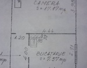 Apartament 1 camera zona Autogara Beta