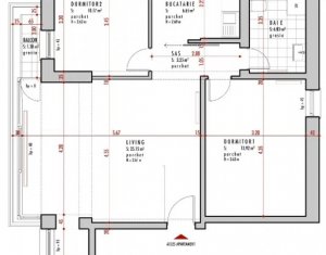 TOP oferta! Apartament 3 camere, baie, 69 mp, finisat, mobilat, utilat, Zorilor
