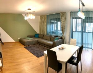 Apartament 2 camere ultrafinisat, etaj 1, garaj, zona Terra