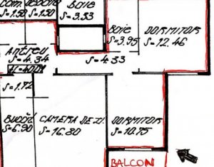 Manastur - apartament 3 camere decomandat, 2 bai, zona Primaverii