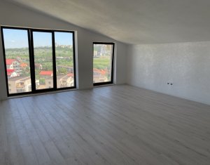 Vanzare apartament 3 camere, Manastur, 75 mp, finisat, bloc nou, mansarda inalta