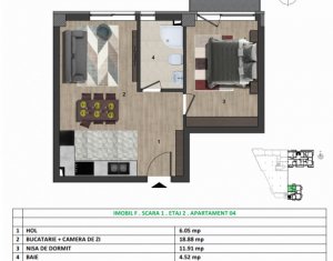 Apartamente de 2 camere, imobil nou, zona Europa, complex rezidential modern