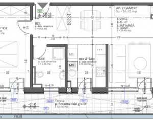 Appartement 2 chambres à vendre dans Cluj-napoca, zone Marasti