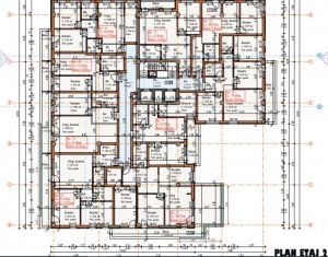 Apartament 61.74 mp, balcon 9.87mp in bloc nou, Marasti