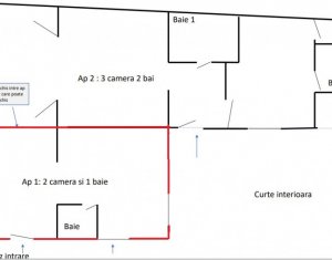 Apartament 2 camere si crama, Centru