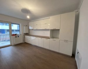 Apartament 3 camere decomandat, cu 2 balcoane, 58 mp, parter, Baciu