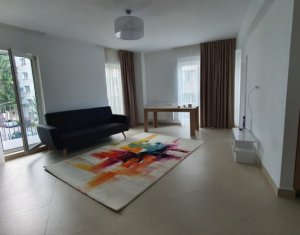 Apartament cu 2 camere, bloc nou, 57mp, terasa, mobilat, garaj, Centru