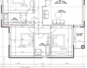 Apartament 4 camere 111mp + 180mp gradina, bloc nou, Borhanci