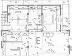 Apartament 4 camere 111mp + 260mp gradina, bloc nou, Borhanci