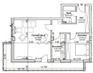 Apartment 2 rooms for sale in Cluj-napoca, zone Marasti