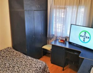 Apartament 3 camere, parter inalt, balcon, Manastur, zona Ion Mester