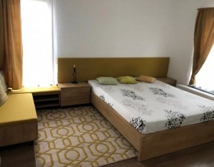 Apartament 2 camere, finisat si utilat, bloc tip vila, gradina + parcare cu CF