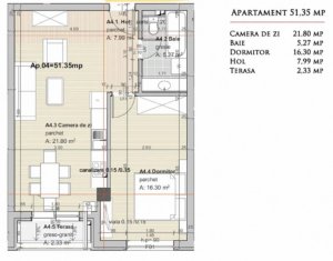 Apartment 2 rooms for sale in Cluj-napoca, zone Marasti