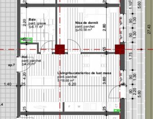 Appartement 2 chambres à vendre dans Cluj-napoca, zone Dambul Rotund