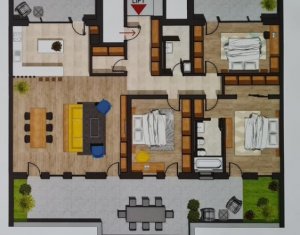 Appartement 4 chambres à vendre dans Cluj-napoca