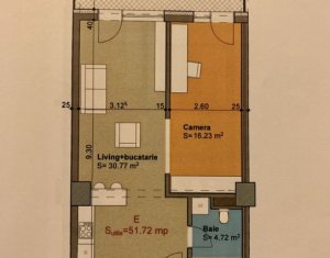 Appartement 2 chambres à vendre dans Cluj-napoca, zone Gheorgheni