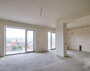 Apartament cu 3 camere, zona centrala, semifinisat, bloc nou, 58 mp