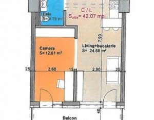 Appartement 1 chambres à vendre dans Cluj-napoca, zone Gheorgheni