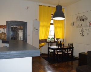 Apartament 2 camere, semidecomandat, 76 mp, LUX, Casa de Cultura a Studentilor!