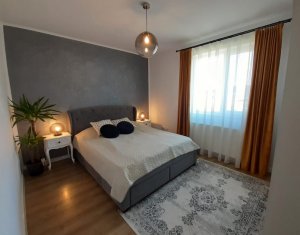 Apartament 3 camere, gradina 60 mp, terasa 30 mp, ultrafinisat, Floresti-Teilor