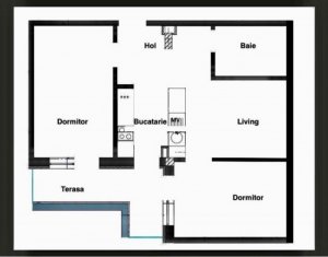 Apartament lux cu 3 camere + balcon, zona semicentrala