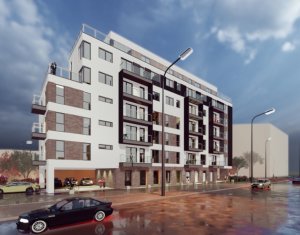 Semicentral - vanzare apartament 3 camere, bloc nou, zona garii
