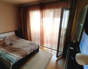 Apartament doua camere, decomandat, finisat, strada Cetatii, Floresti