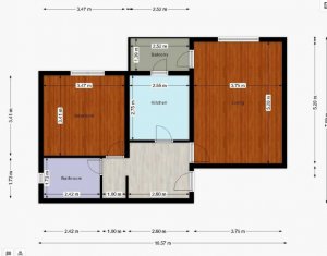 Apartament 2 camere, decomandat,  Gheorgheni, aproape de Piata Cipariu