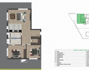 Appartement 3 chambres à vendre dans Cluj-napoca, zone Zorilor