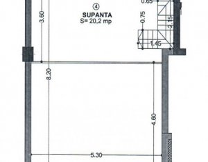 Apartament 64mp utili, parter cu terasa, H=5m, Piata Abator