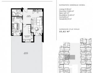 Apartamente de 2 camere, imobil nou si modern, terase de 82 -102 mp