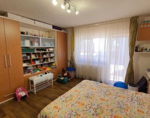 Apartament de vânzare în Apahida, 65 mp, 2 balcoane, 2 camere, 2 bai, debara