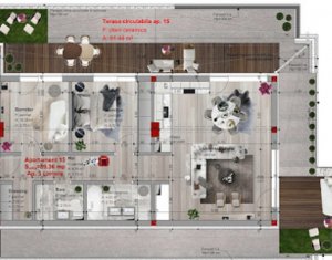 Proiect nou! Apartament cu 3 camere, terasa, Borhanci, Cluj-Napoca