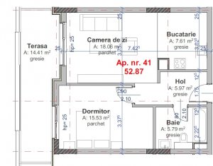 Apartamente 2 camere, finisate, imobil nou finalizat cu CF, zona Marasti,  !