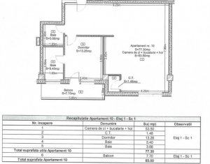 Appartement 2 chambres à vendre dans Cluj-napoca, zone Grigorescu