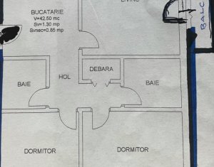 Lakás 3 szobák eladó on Cluj-napoca, Zóna Gheorgheni