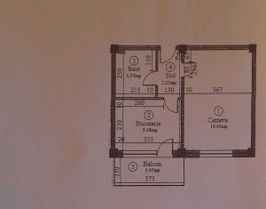 Appartement 1 chambres à vendre dans Cluj-napoca, zone Borhanci