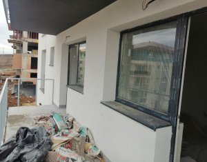 Apartament semifinisat cu 3 camere, 54 mp in Baciu