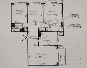 Apartament 4 camere 76 mp, 2 bai, 2 balcoane, etaj 5 Marasti