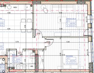 3 camere, 62mp, balcon, lift, finisat, parcare subterana, Marasti