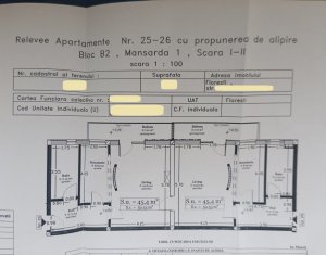 Appartement 3 chambres à vendre dans Floresti