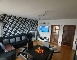 Apartament 3 camere, finisat, mobilat, Floresti