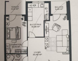 Vanzare apartament 2 camere in Cluj-napoca, zona Sopor