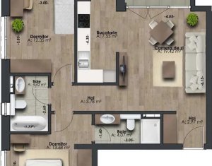 Apartament nou, 2022, Marasti