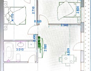 Apartament 3 camere, situat in Floresti, zona Teilor 
