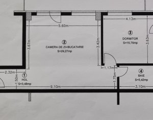 Lakás 2 szobák eladó on Cluj-napoca, Zóna Zorilor