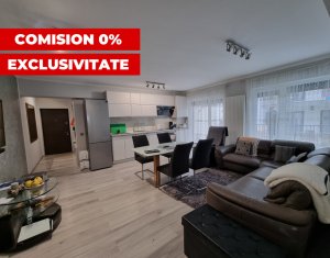 Apartament lux, 2 camere+terasa 60mp+2 parcari subterane, Zorilor Sud