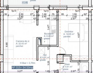 Apartment 2 rooms for sale in Cluj-napoca, zone Plopilor