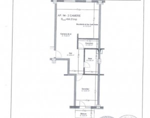 Apartament 2 camere, situat in Floresti, zona centrala