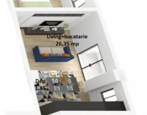 Vanzare apartament 2 camere in Cluj-napoca, zona Someseni